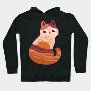 Boho Sun Cat Hoodie